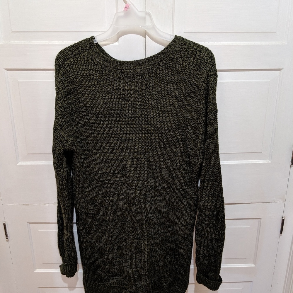 Green sweater